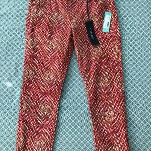 Liverpool Paulina Printed Ankle Zip Crop Jeans